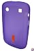 GO BC714 Soft Silicone Gel Skin Protector Case for Blackberry 9900/9930 - 1 Pack - Carrying Case - Retail Packaging - Purple
