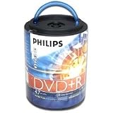 Philips DR4S6H00F/17 100 Pack 16X DVD+R Spindle