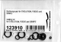 Sealing kit for GRAFO Harder & Steenbeck Grafo