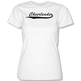 CHEERLEADER - Weiss - WOMEN T-SHIRT by DoubleM Gr. XXL