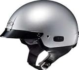 HJC IS-2 LIGHT SILVER SIZE:XLG MOTORCYCLE Open-Face-Helmet