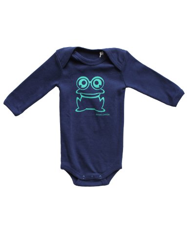 Green Cotton Baby - Jungen Body 1580030800, ADESOLA BOY, Gr. 68, Blau (Blue) Preisvergleich