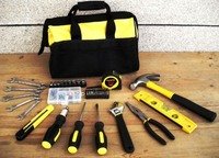 MVP Homeowner's 45-Piece Tool Set with 36-Pocket Carry Case - Lifetime Warranty