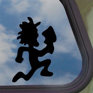 Hatchetman Music Black Decal Car Truck Window Sticker