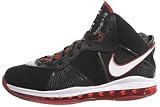 NIKE LEBRON 8 VIII MENS 417098-002 (10, BLACK/WHITE-SPORT RED-METALLIC GOLD)
