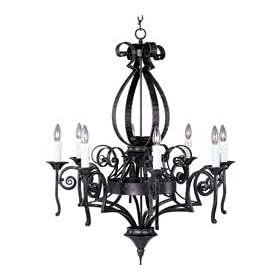 Maxim Lighting Kentucky Bronze Chandelier by Meyda