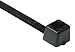 Cable Tie, Nylon 6.6 UV Resistant (Polyamide 6.6 UV Resistant), Black, 390 mm, 4.7 mm, 110 mm