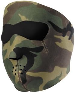 Playwell Bikers Neoprene Motorbike Camouflage Mask Balaclava Reversible