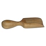 Berard 90670 French Olive-Wood Handcrafted Scoop, 4 Inch by 