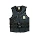 SPYDEGUY(XpC_[KC) COAST GUARD VEST DARK GREY~BLACK M SLV-27144