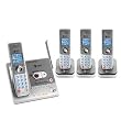 AT&T DECT 6.0 Digital Expandable 4-Handset Cordless Phone with Caller ID and Answering System (Model# SL82418)