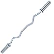 Body Solid 47 Chrome Olympic Curl Weight Bar OB47