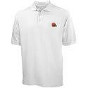 Reebok Cleveland Browns White Jacquard Polo