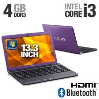 Sony VPCY216GX/V VAIO(R) Y Series 13.3" Notebook PC - Violet