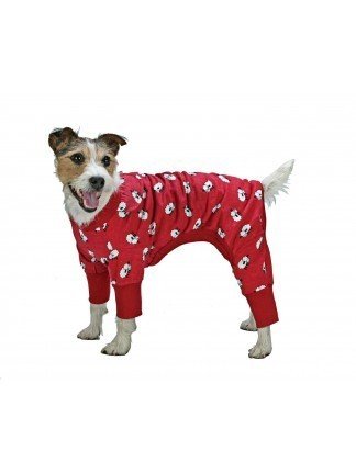 Childrens Toyshop  Pet Supplies : RED - MEDIUM - Sweet Dreams K-9 Pajamas