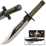 Buy Amazon Jungle Survival Knife with Sheath