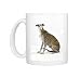 Dog - Dark Brindle and white Greyhound Photo Mugs