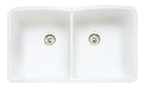 Blanco 440185 Blanco Diamond Equal Double Bowl Silgranit II (Um) - White Blanco 440185 Blanco Diamond Equal Double Bowl Silgranit II (Um) - White