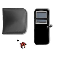 Premium Ledertasche für Garmin nüvi 670TFM Navigationssystem + Überraschungsgeschenk
