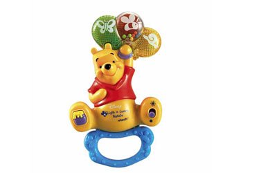 Childrens Toyshop  Toys : Winnie the Pooh - Light 'n Learn Rattle