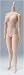 Obitsu 27cm Female Doll Body - White