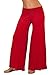 Long Gaucho Boho Flare Elephant Wide Leg Chic Sophisticated Casual Sassy Pants