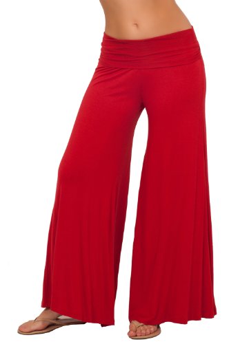 Long Gaucho Boho Flare Elephant Wide Leg Chic Sophisticated Casual Sassy Pants