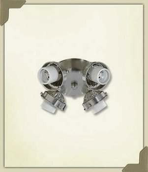 Quorum 2401-8065 4-Light Traditional Satin Nickel