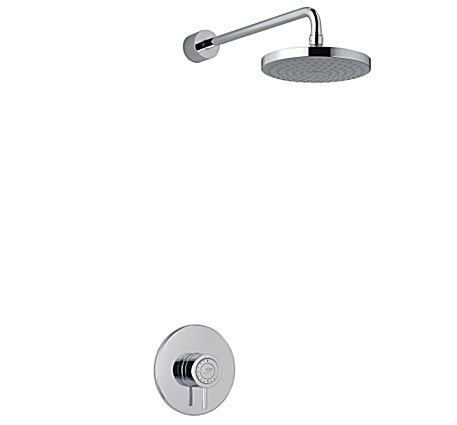 1.1656.003 Mira Element BIR (Built in Rigid) Mixer Shower in All Chrome