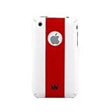 CaseCrown iPhone 3G 3GS Silm Fit Polycarbonate United Kingdom Flag Stripe Case (White/Red) CaseCrown iPhone 3G 3GS Silm Fit Polycarbonate United Kingdom Flag Stripe Case (White/Red)