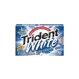 Trident White Sugarless Gum 12-Pack Carton 144 pieces