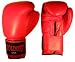 Boxing Gloves In Leather, Red, 16oz