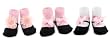 Mud Pie Baby Perfectly Princess Flower Socks, Set of 3
