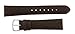 Mens Genuine Italian Leather Watchband Brown 22mm Watch Band - by JP Leatherworks