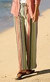 Cabana Stripe Drawstring Trousers