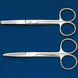 Fisherbrand Straight-Blade Operating Scissor; 6 1/2in., Sharp/sharp; Sterilize; Passivate; Autoclave