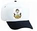 White Cap with bird, blackbird, crow, cartoon