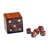 Fair Trade Wood Dice Box Set