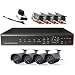 ZMODO PKD-DK80407-500GB 8 CH CCTV Security DVR Outdoor IR Camera System 500GB