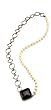 PONO Pearl and Chain Necklace in Pearl