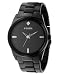 Fossil #4482 Men's Black IP Analog Black Dial Watch