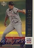 Dennis Tankersley, Mobile Bay Bears - Padres Affiliate, 2001 Upper Deck Autographed Card