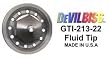 2.2mm FLUID TIP - Devilbiss GTI-PRI-JGA HVLP Spray Gun