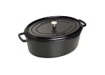 Staub 1104125 Cocotte Ovale Noir Mat...