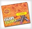 Licorice Old Fashion Black Licorice Cigars with Authentic Look Red Glow Tip in Genuine Wood Look Cigar Case Packed with 24 Licorice Cigars From the Canadian Licorice Department