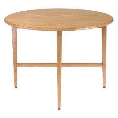 Childrens Toyshop  Kitchen & Housewares : Winsome Wood 42-Inch Round Drop Leaf Table