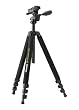 Cullmann NANOMAX 250 CW25 Stativ mit 3-Wege-Kopf (3 Ausz�ge, Tragf�higkeit 3 kg, 140cm H�he, Packma� 49cm)