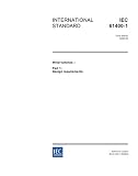 IEC 61400-1 Ed. 3.0 en:2005, Wind turbines - Part 1: Design requirements