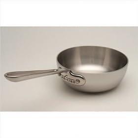 Buy All Clad Stainless Steel 1-Quart Saucier Pan