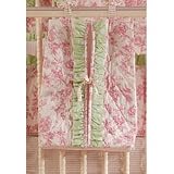 Rose Garden Toile Diaper Stacker